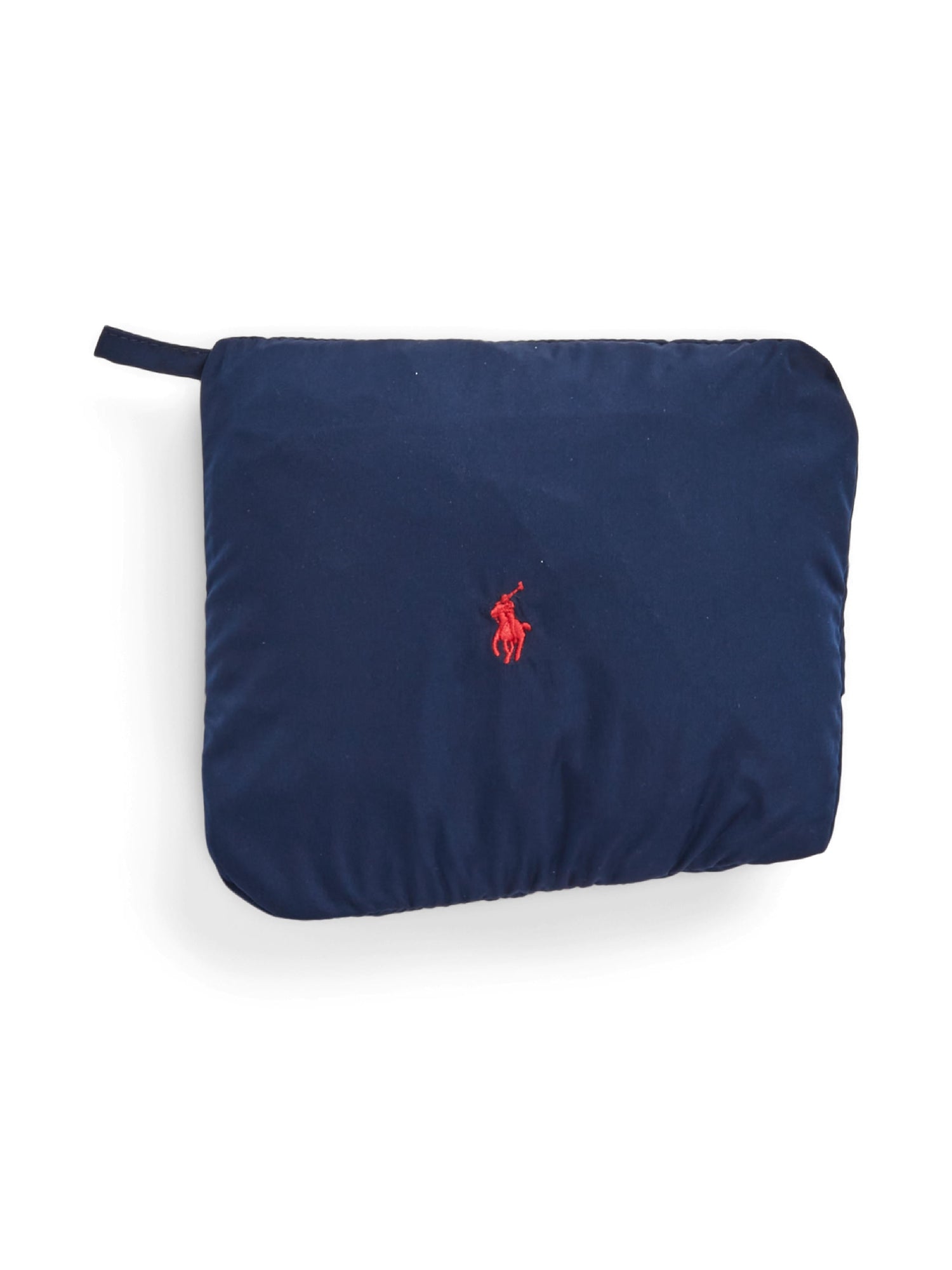 Storable water-repellent hooded jacket - Newport Navy