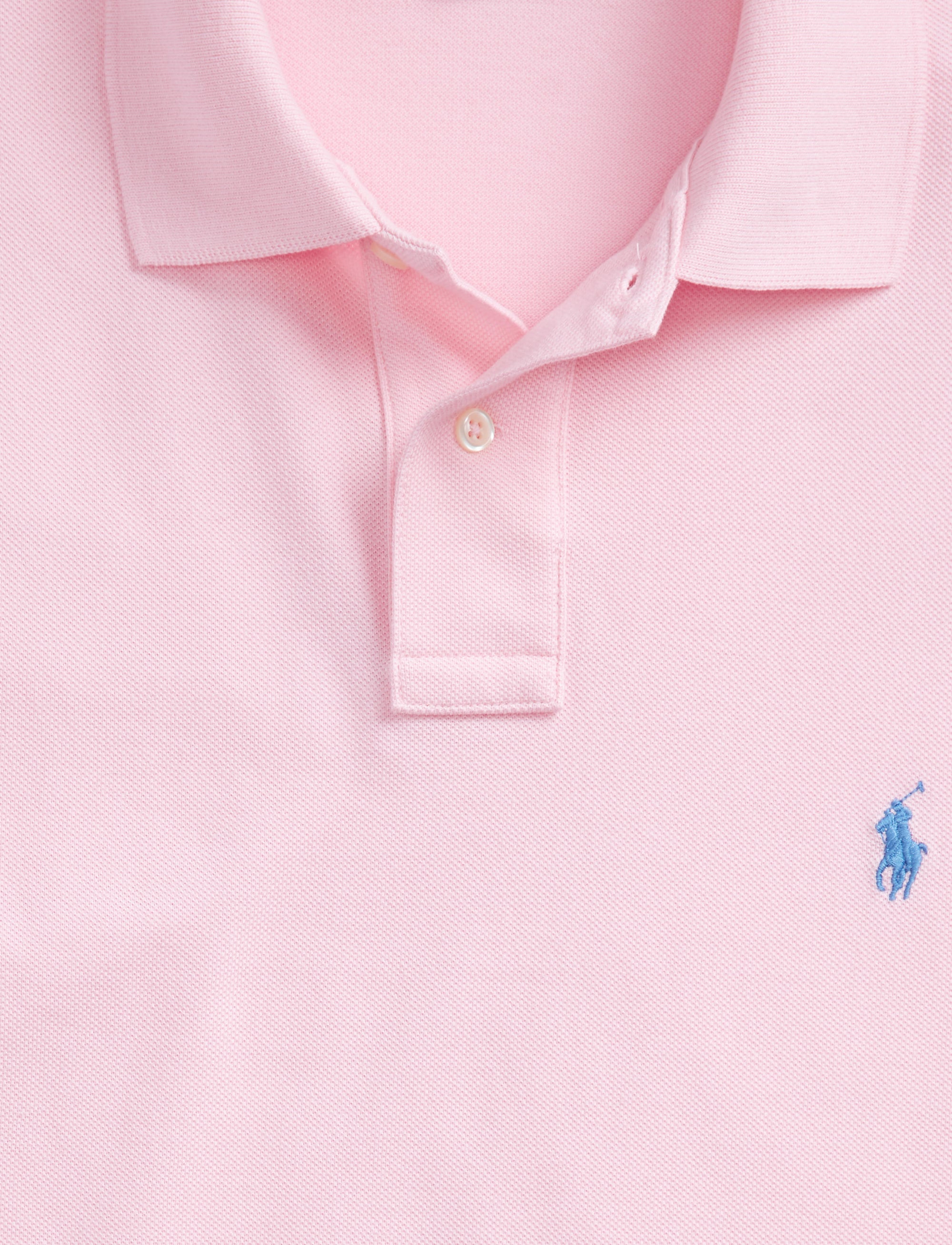 Le polo iconique en coton piqué - Carmel Pink