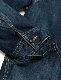 Leyton jacket in indigo denim - Leyton Wash
