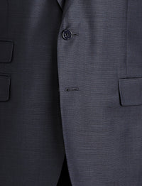 Costume Gregory peau de requin en laine - Navy