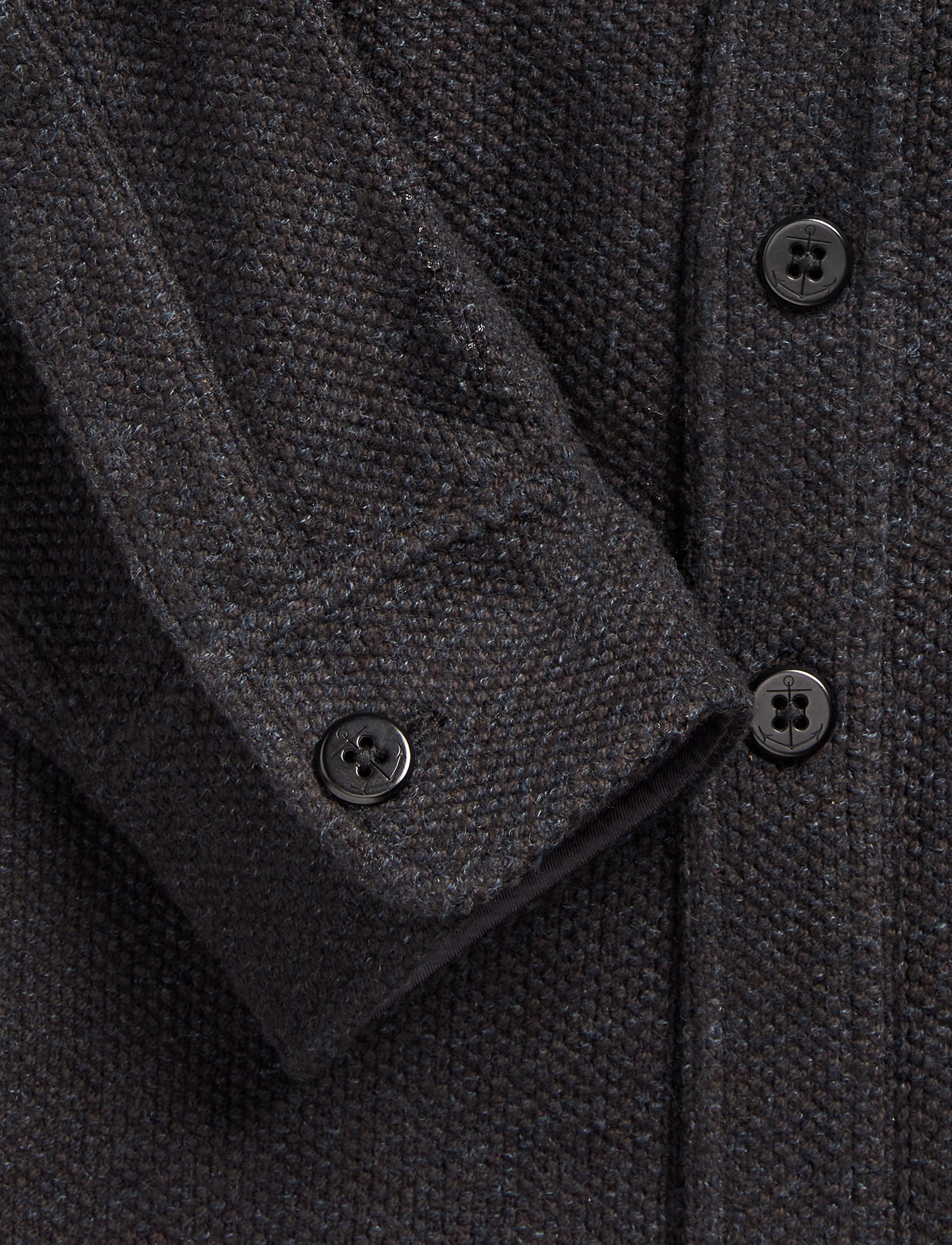 Pull workwear en coton - Navy & Grey Heather