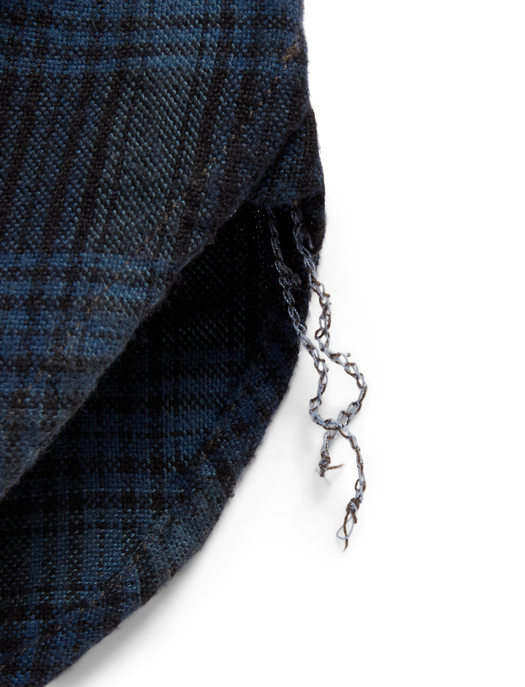 Chemise workwear en toile écossaise - Blue & Black
