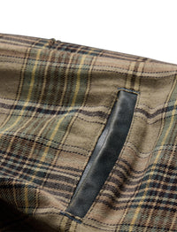 Bomber Stanton en cuir - Vintage Indigo
