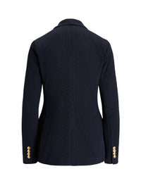 Blazer with bullion embroidery - Aviator Navy