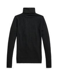 Pull à col roulé côtelé - Polo Black