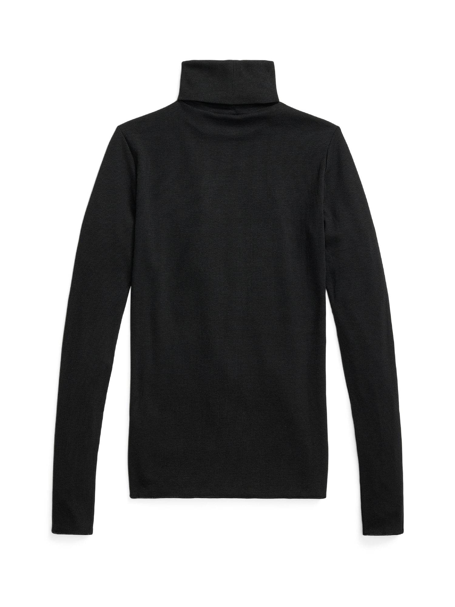 Pull à col roulé côtelé - Polo Black