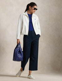 Veste en sergé de coton - Deckwash White