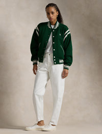 Fleece baseball jacket - New Forest