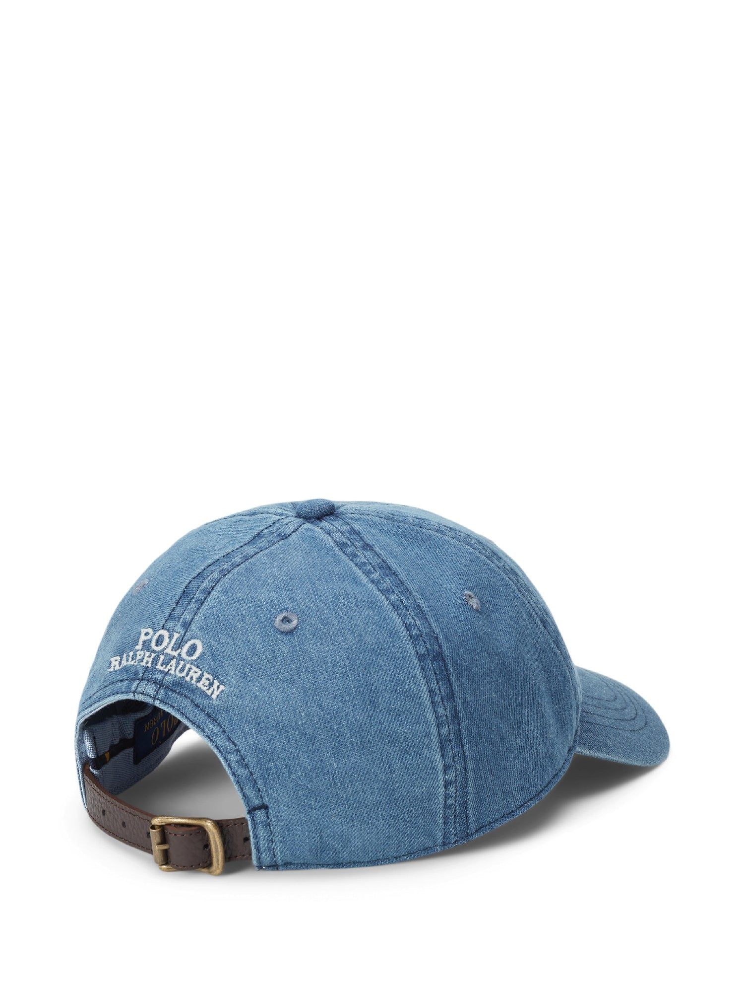 Casquette de baseball en denim - Medium Wash