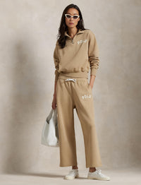 Sweat à demi-zip - Vintage Khaki