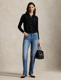 Cardigan à boutons - Polo Black