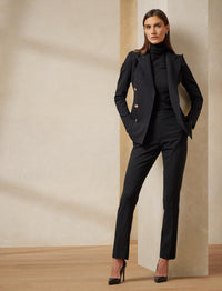 Veste RL en laine stretch - Noir