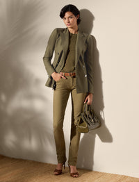 Veste Camden en cachemire - Icon Olive