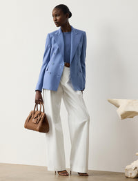 Veste Camden en cachemire - Cornflower
