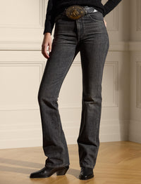 Jean bootcut Kaida décontracté - Noir Friesien