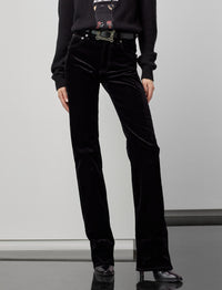 Jean bootcut Kaida décontracté - Black Jasper