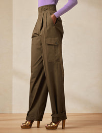 Anniston cargo trousers - Olive