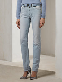 Jean 7/8 droit 750 - Powder Blue