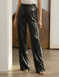 Pantalon Acklie en georgette lamée - Asteroid
