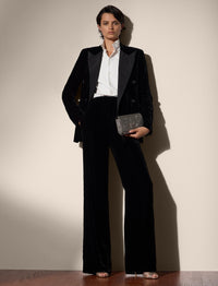 Veste Kent en velours - Black