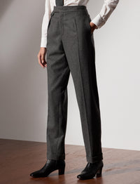 Pantalon Bennet en laine - Medium Grey