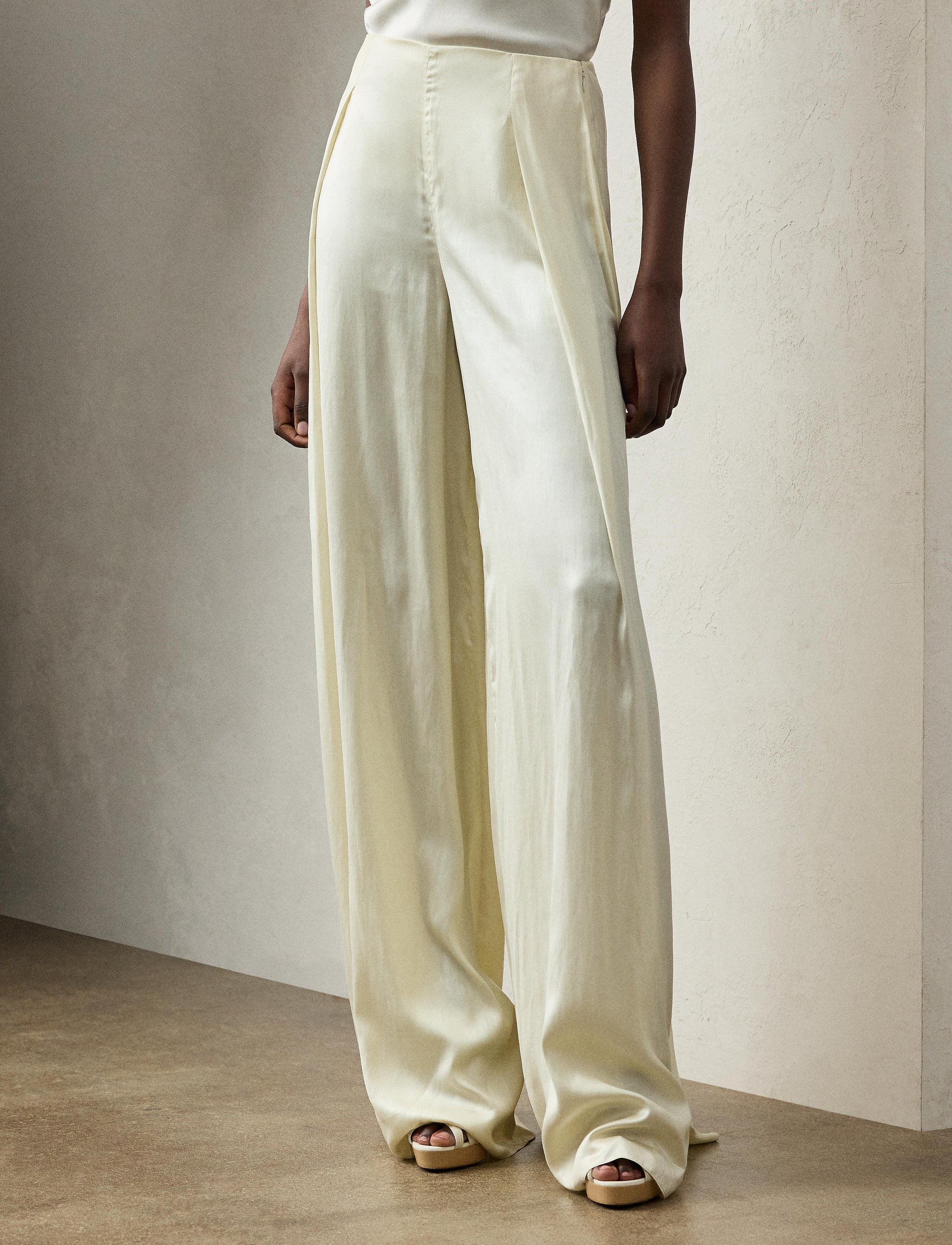 Pantalon large Kenzie - Lux Cream