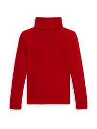 Pull col roulé roulé côtelé - Ralph Red