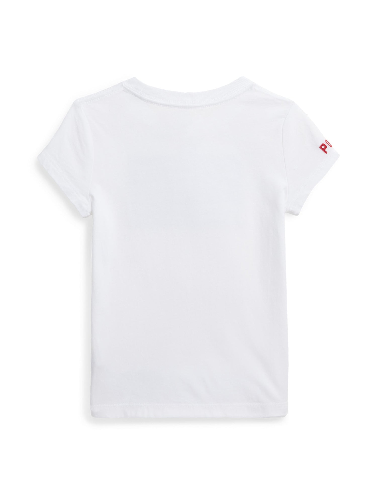T-shirt drapeau en jersey de coton - White