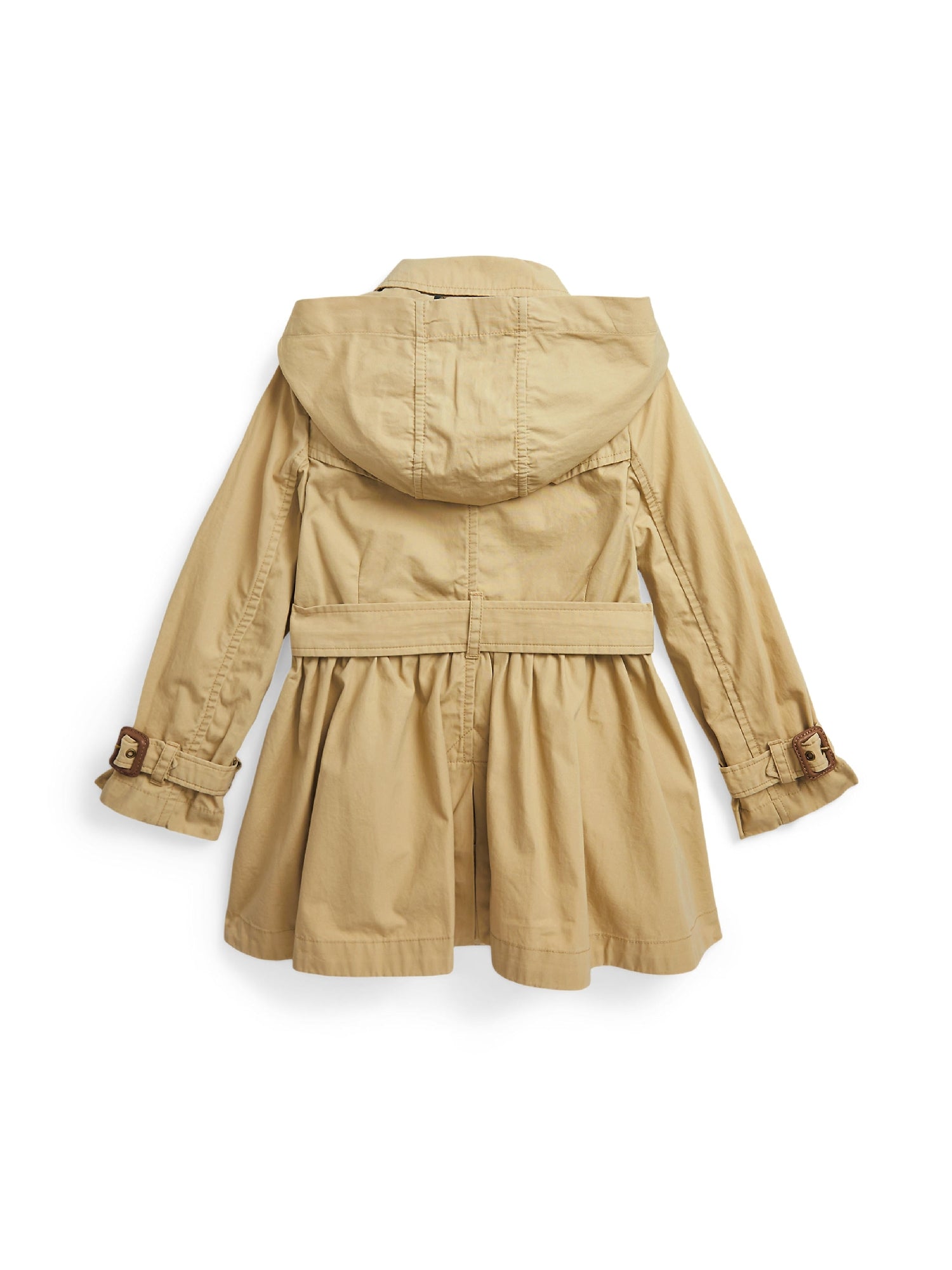 Hooded trench coat - Classic Khaki