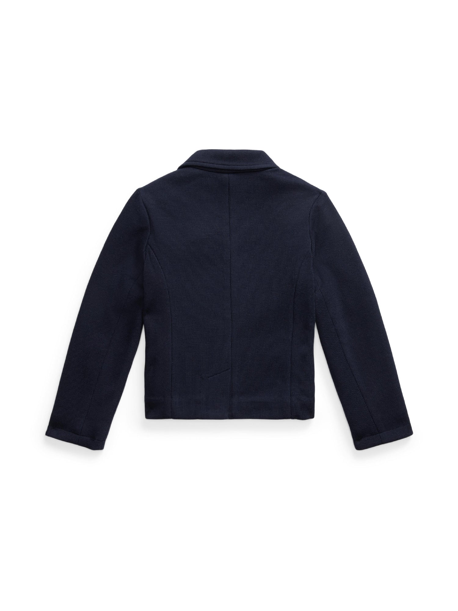 Blazer en maille double à logo - Navy
