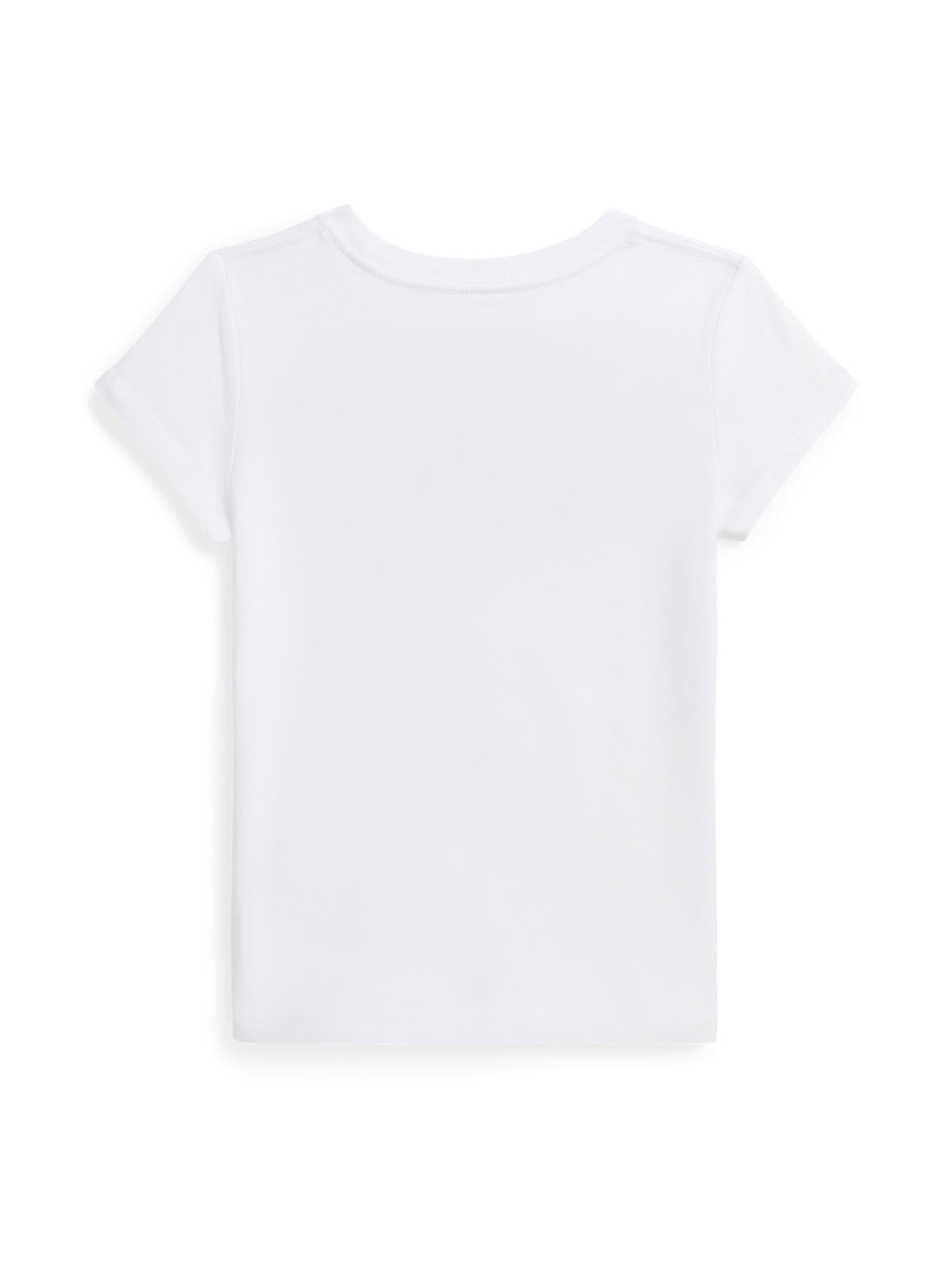 T-shirt logo tropical en jersey  - White