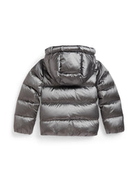 Manteau à effet métallique - Gris