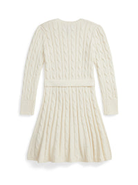Robe-pull en coton torsadé - Clubhouse Cream