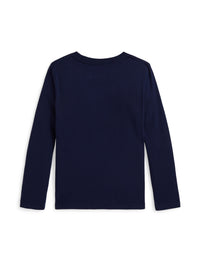 T-shirt manches longues chiot - Refined Navy
