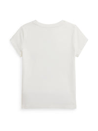 Polo Bear T-shirt in cotton jersey - Deckwash White