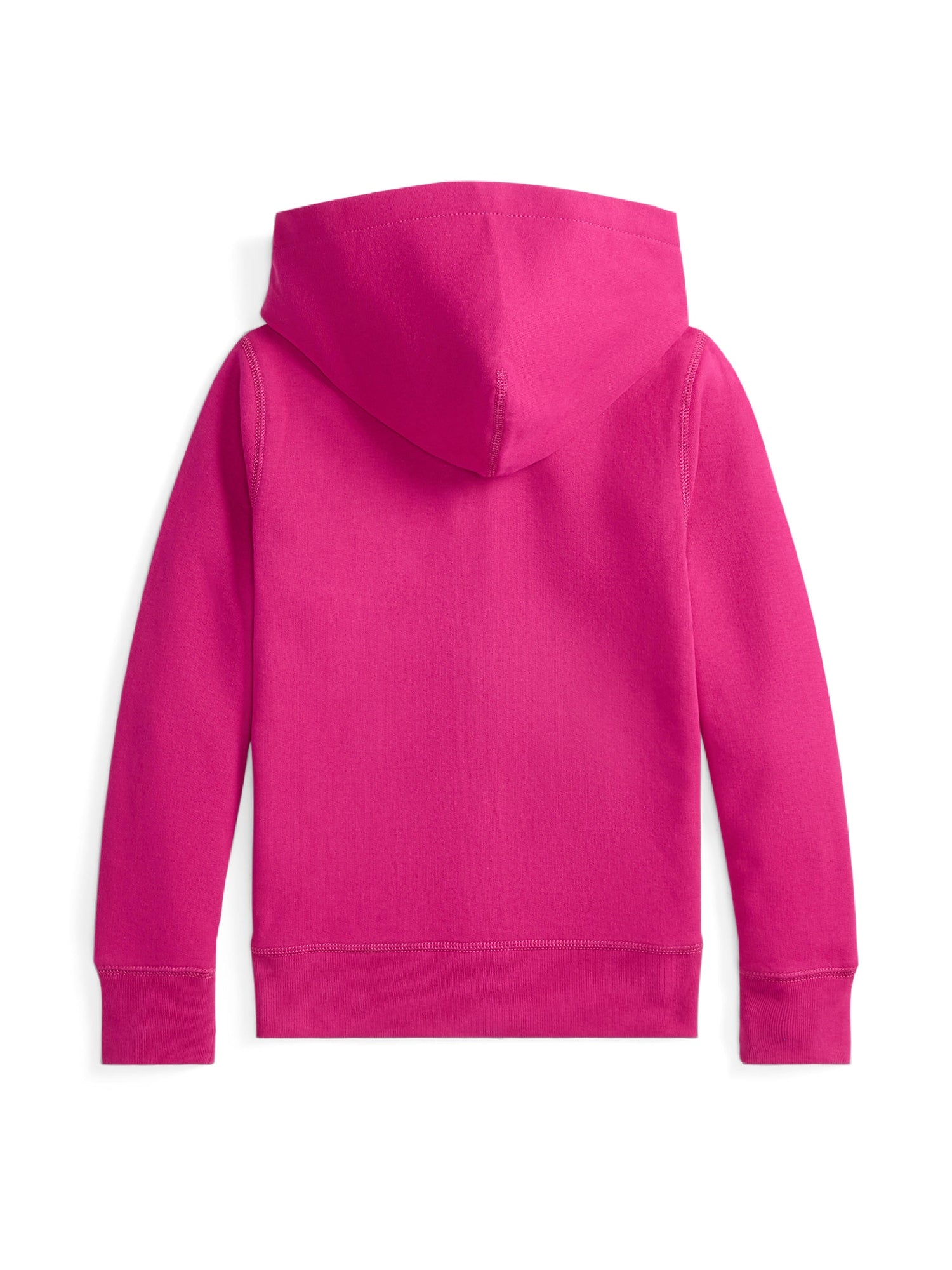 Sweat à capuche zippé en molleton - Preppy Pink