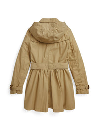 Trench-coat à capuche - Classic Khaki