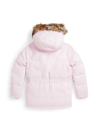 Parka en duvet avec fausse fourrure - Hint Of Pink