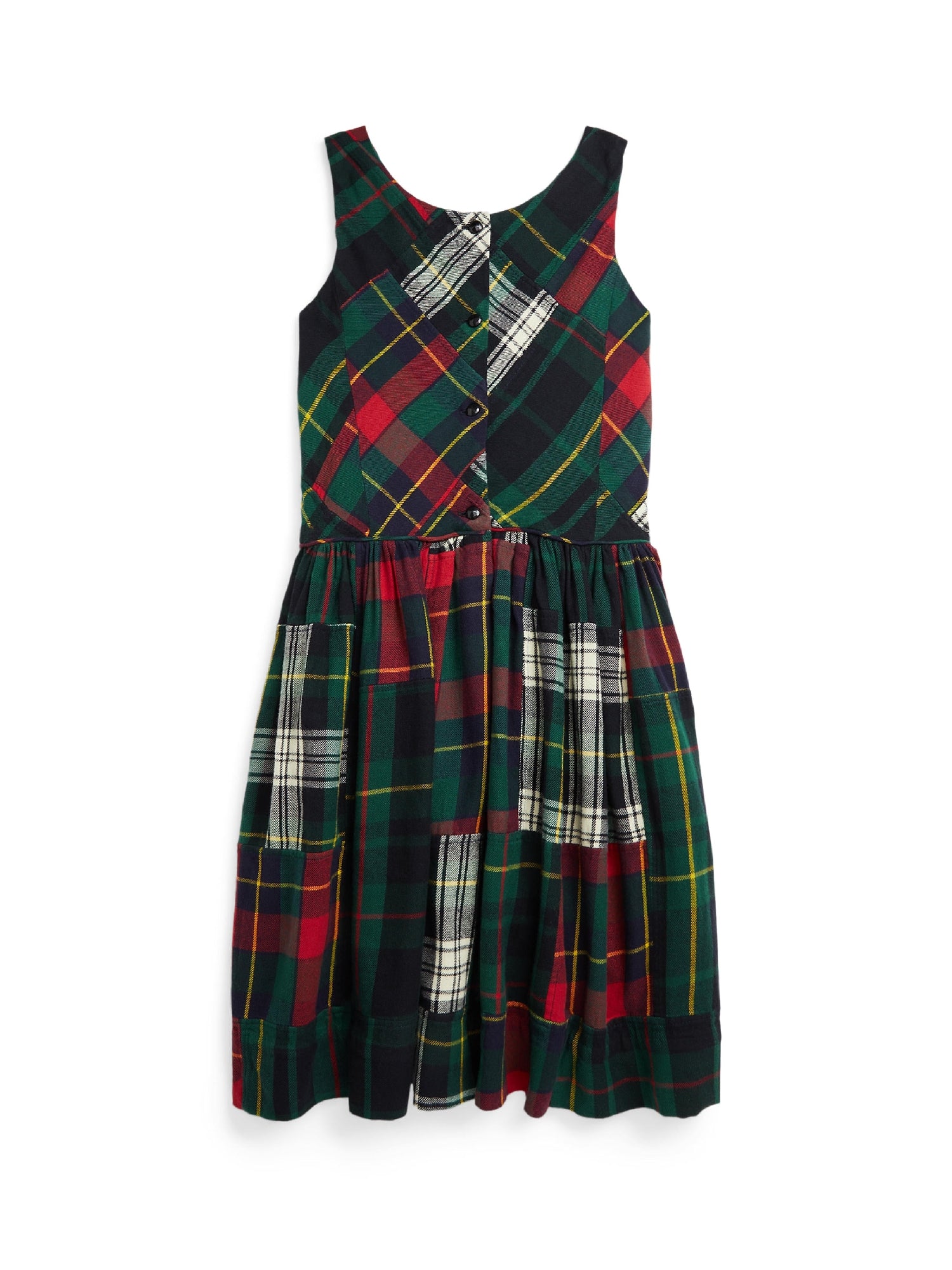Patchwork tartan dress - Patchwork Flannel
