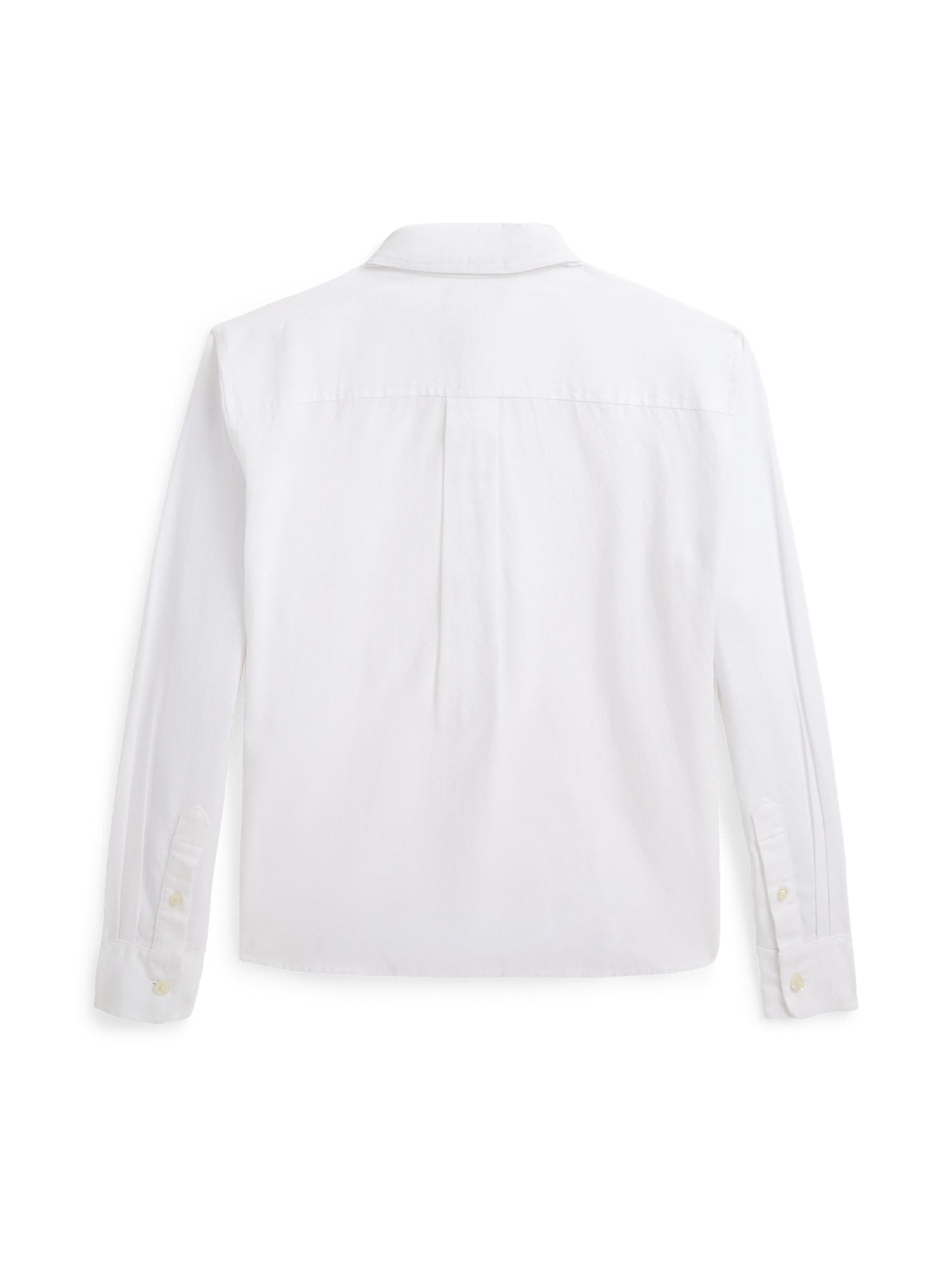 Chemise boxy en lin - White