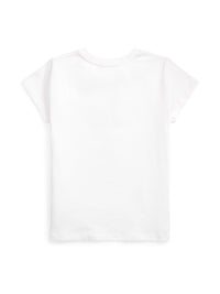 T-shirt avec logo à motifs - White