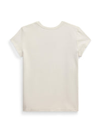 T-shirt drapeau appliqué en jersey de coton - Nevis