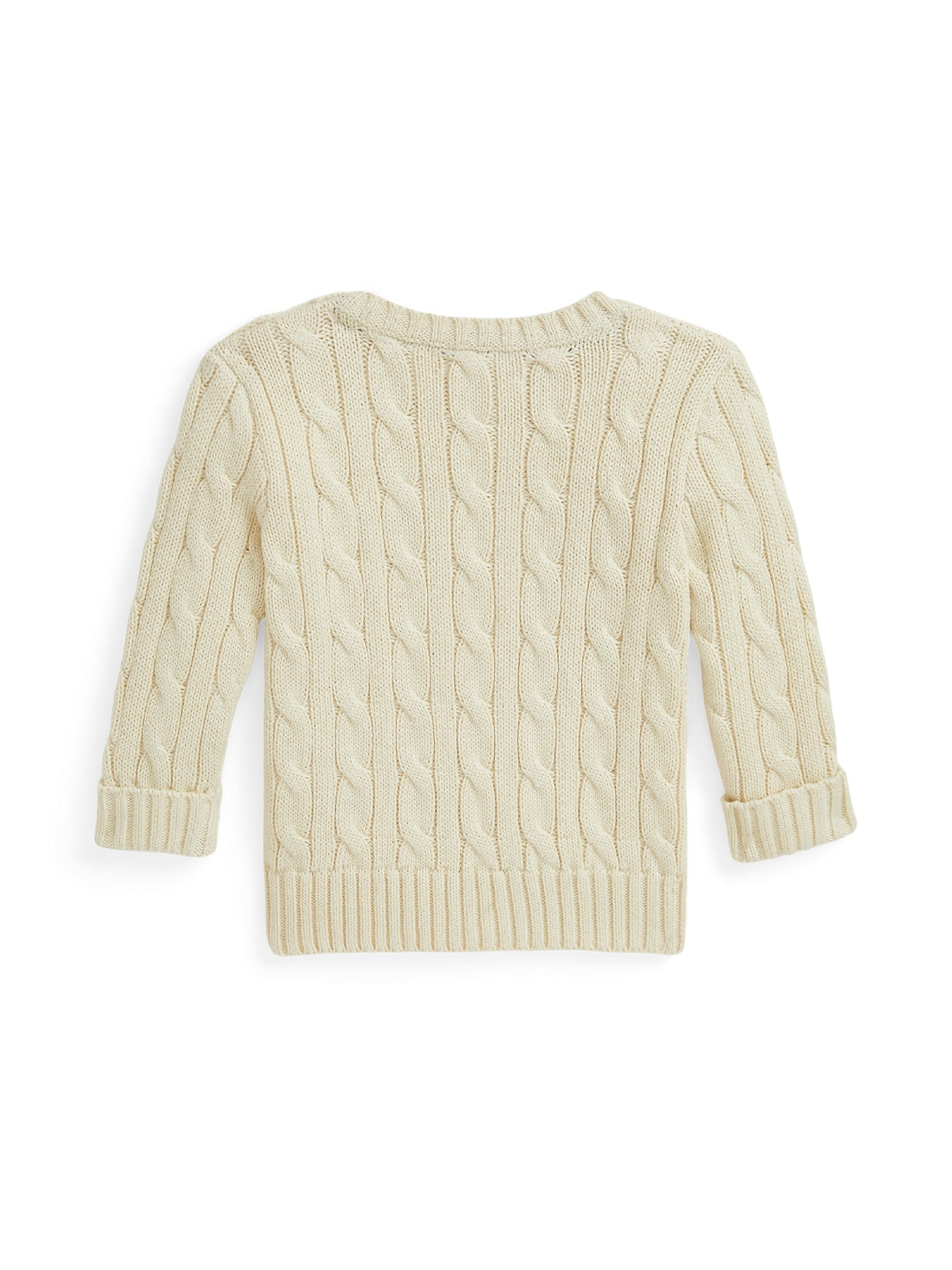 Pull en coton torsadé - Andover Cream