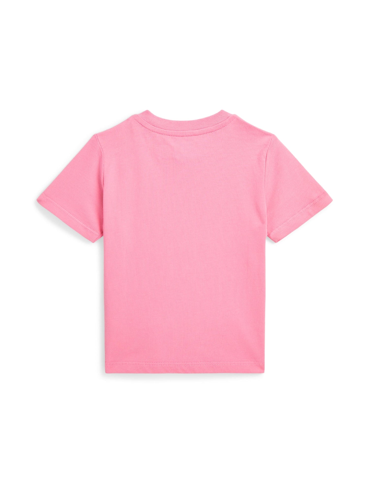 T-shirt col rond en jersey de coton - Florida Pink