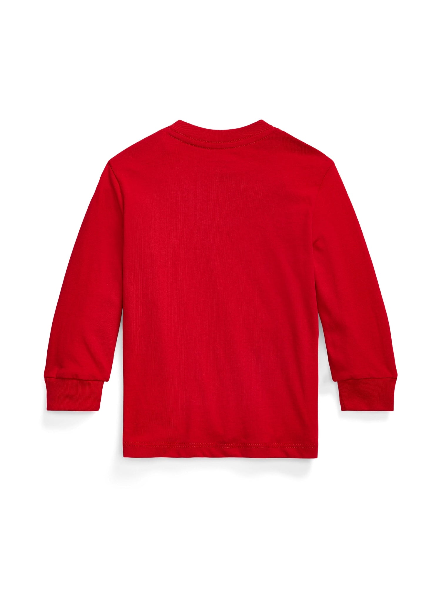 T-shirt à manches longues en jersey coton - Red