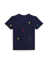 T-shirt poney Polo en coton piqué - Refined Navy Core