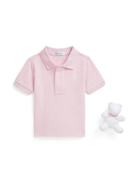 Coffret cadeau polo coton piqué ourson - Hint Of Pink