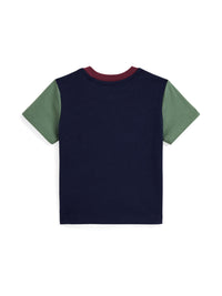 Polo Bear T-shirt in cotton jersey - Refined Navy & Multicolour