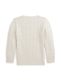Pull en coton torsadé - Andover Cream