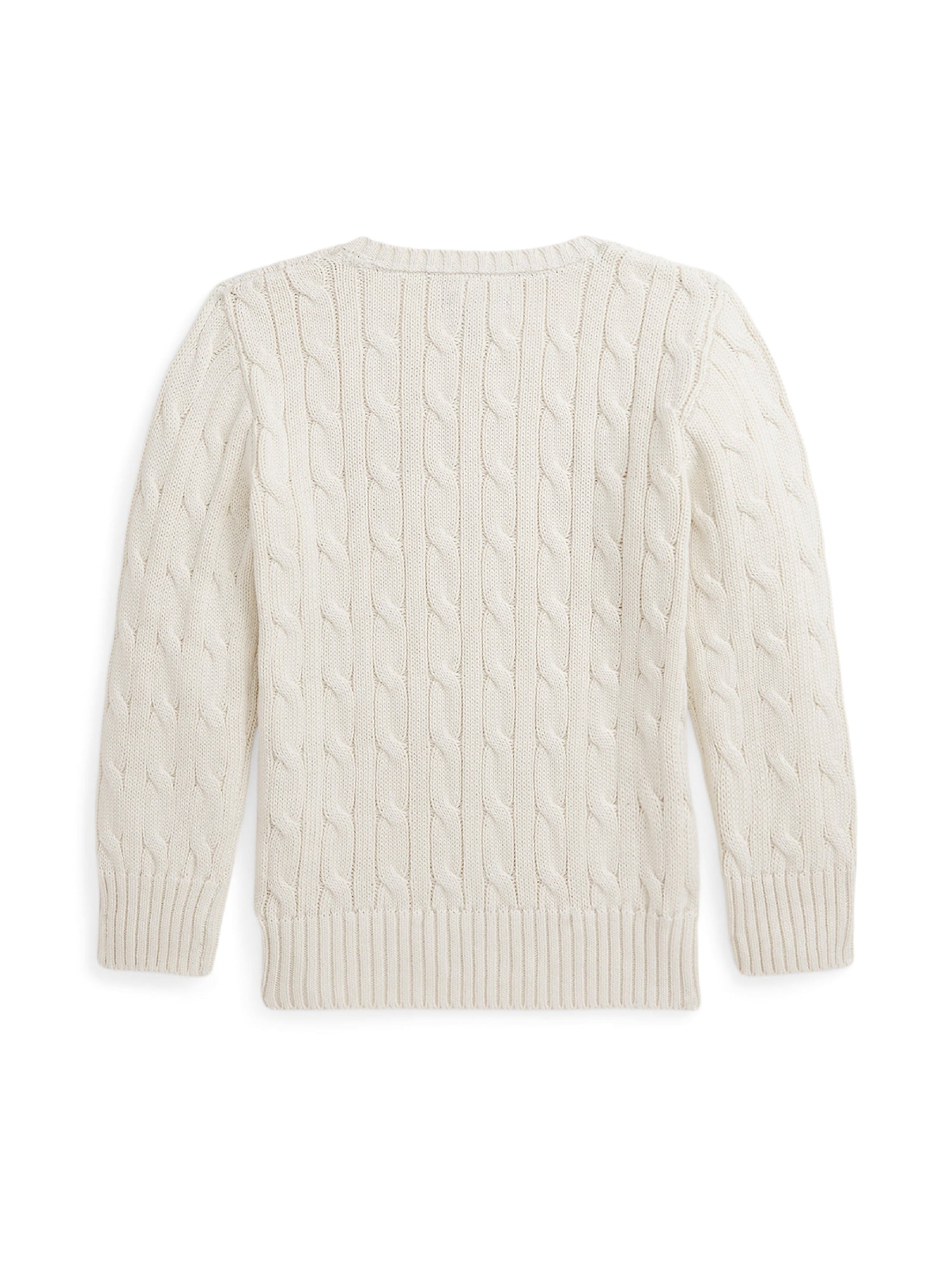 Pull en coton torsadé - Andover Cream